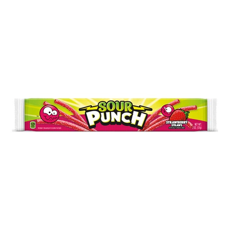 Sour Punch Strawberry Straws (56g)