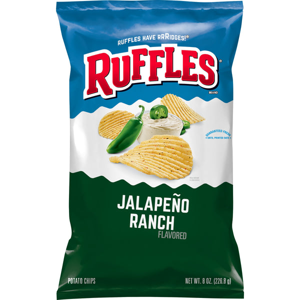 ruffles jalapeno ranch 184g