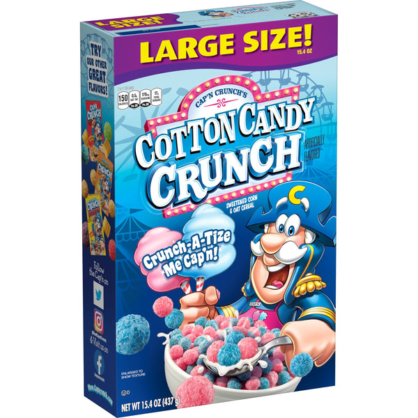 Cap'n Crunch's Cotton Candy Crunch (437g)