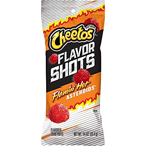 Cheetos Flavor Shots Flamin’ Hot Asteroids (35.4g)