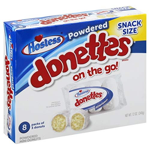 Hostess Powdered Donettes On The Go (340g)