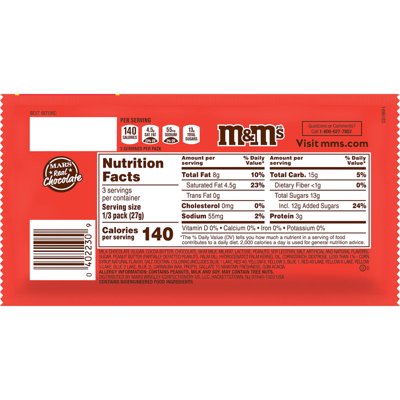 M&m's Peanut Butter Share Size (80.2g)