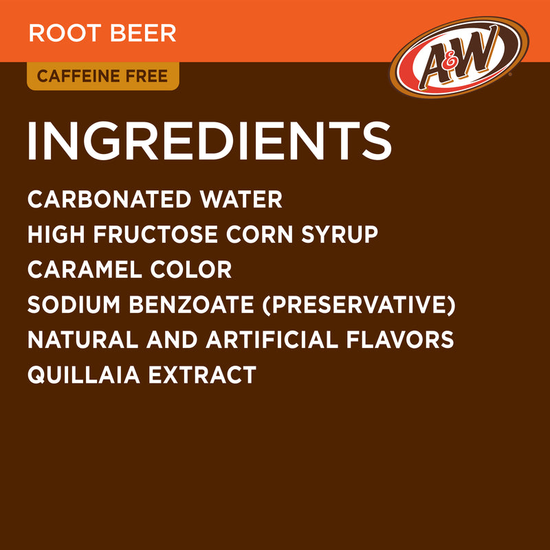 a and w root beer ingredients