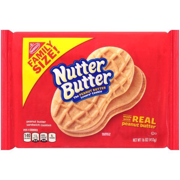 Nutter butter family size 453g