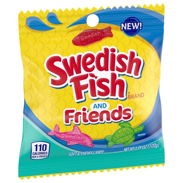 Swedish Fish and Friends (144g)