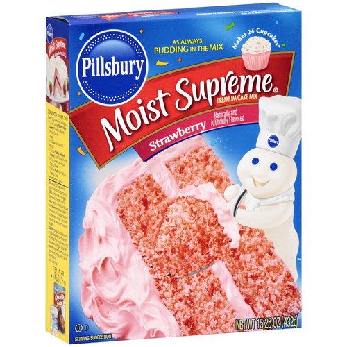Pillsbury Strawberry Cake Mix (432g)