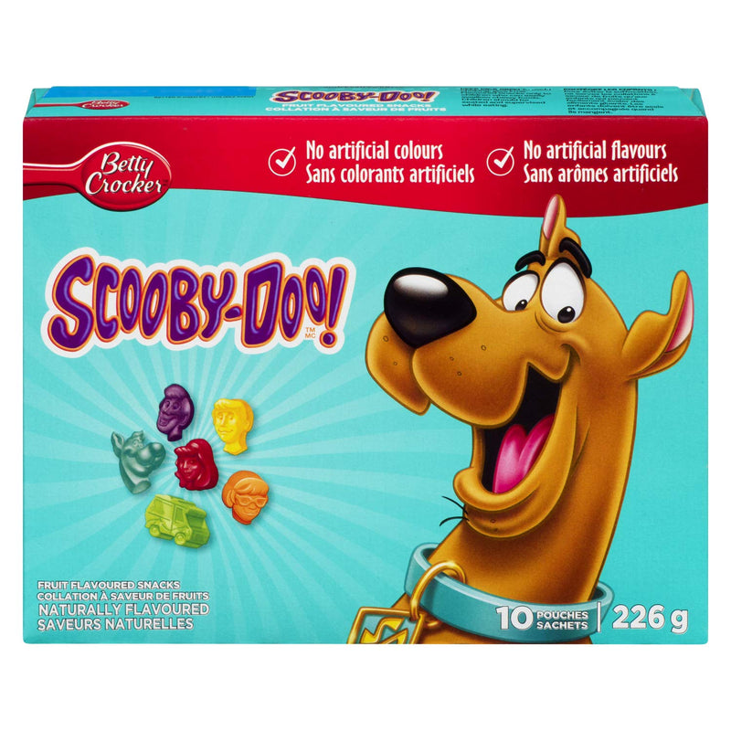 Betty Crocker Scooby Doo Fruit Snacks (226g)