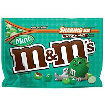 m and ms mint sharing size pouch 142g