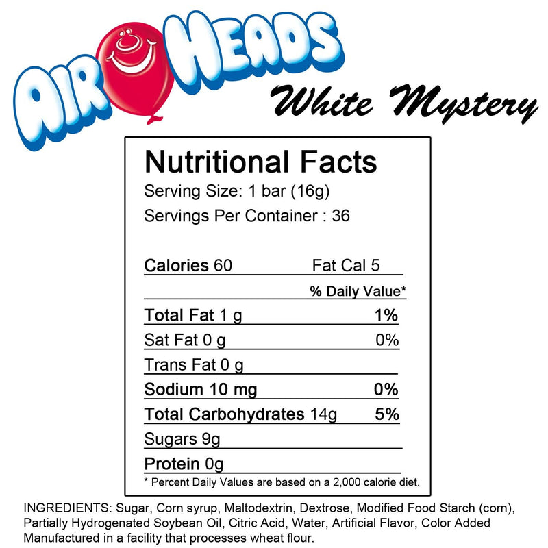 Airheads White Mystery (15.6g)