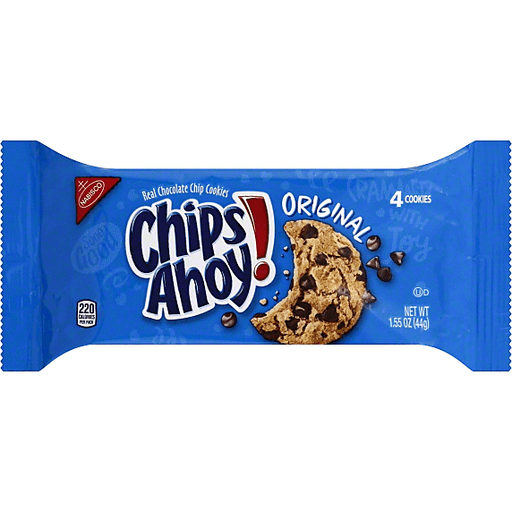 Chips Ahoy Original Chocolate Chip Cookies 44g