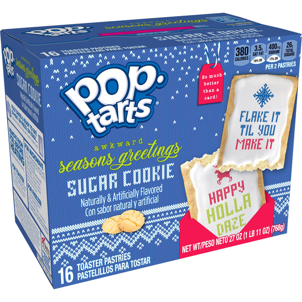 Pop Tarts Sugar Cookie- 16 Pack (768g)