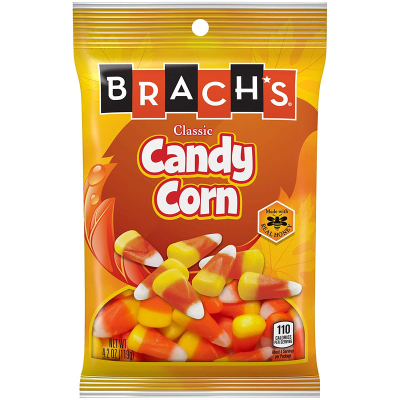 Brachs Classic Candy Corn Peg Bag 119g
