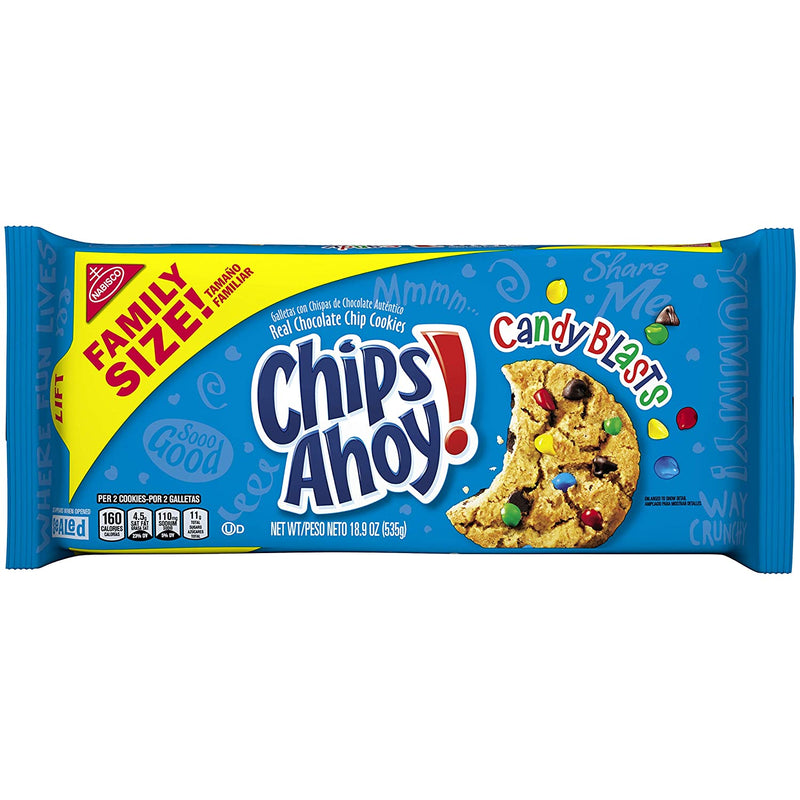 Chips Ahoy! Candy Blasts Family Size (535g)