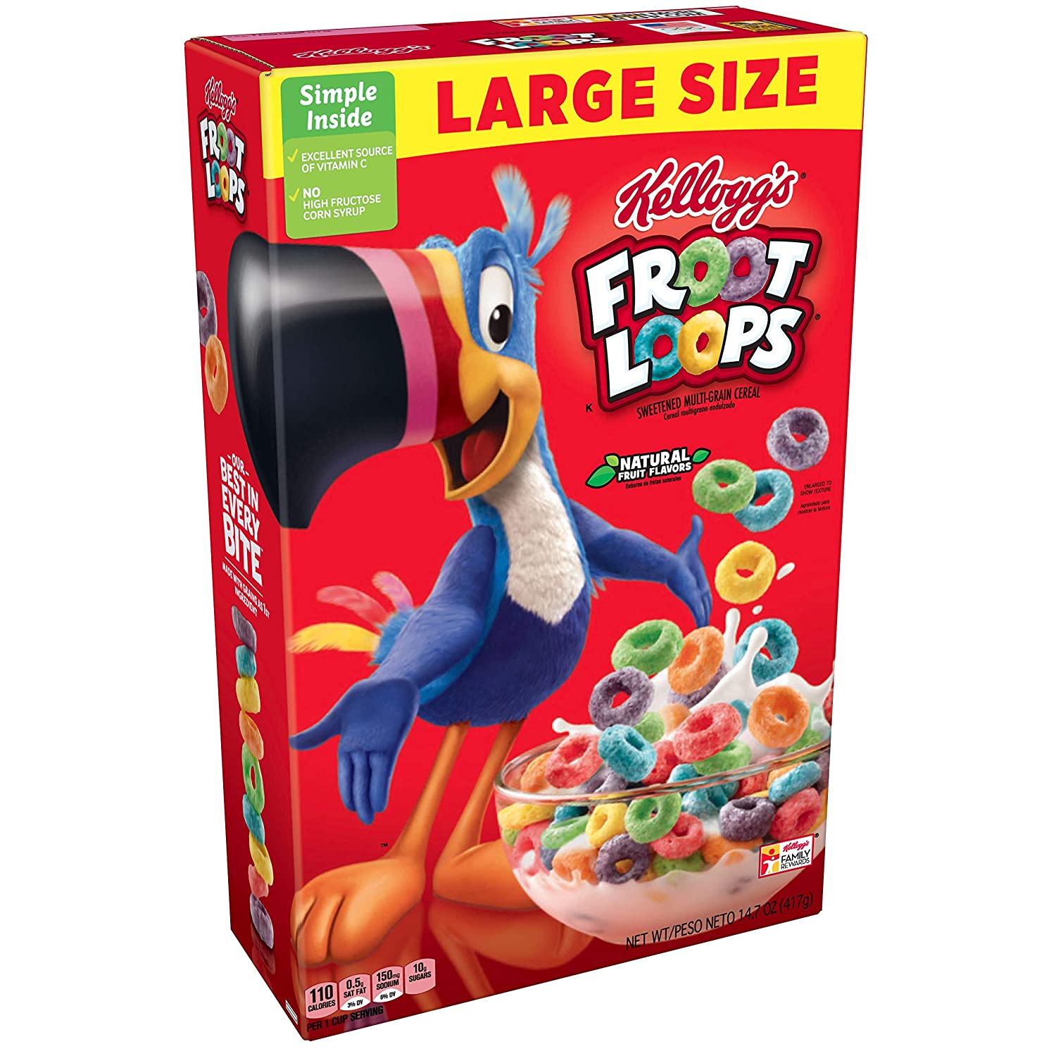 Kellogg's Froot Loops Large Size (417g)