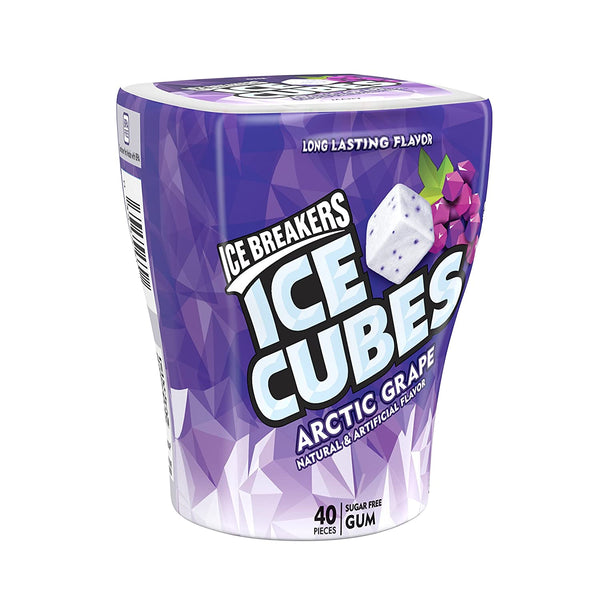 Ice Breakers Ice Cubes Arctic Grape Gum 92g