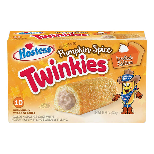 hostess pumpkin spice Twinkies 385g