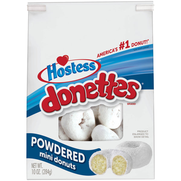 Hostess Donettes Powdered Mini Donuts- 20 Count (284g)
