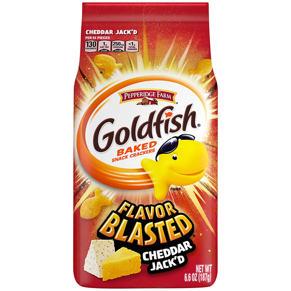 Pepperidge Farm Goldfish Flavor Blasted Cheddar Jack'd (187g)