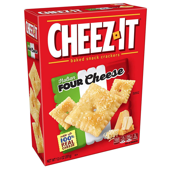 Cheez It Italian Four Cheese Baked Crackers 351g