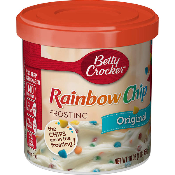 Betty Crocker rainbow chip frosting 453g