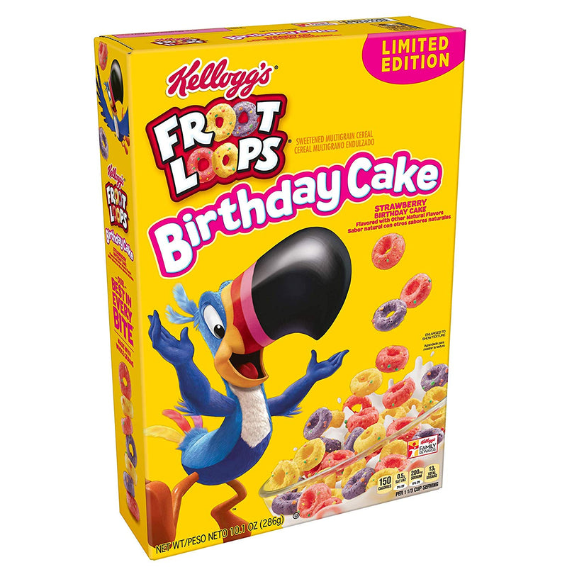 Kellogg's Froot Loops Birthday Cake (286g)