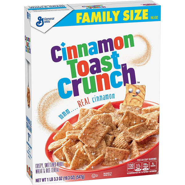 General Mills Cinnamon Toast Crunch Family Size (547g)