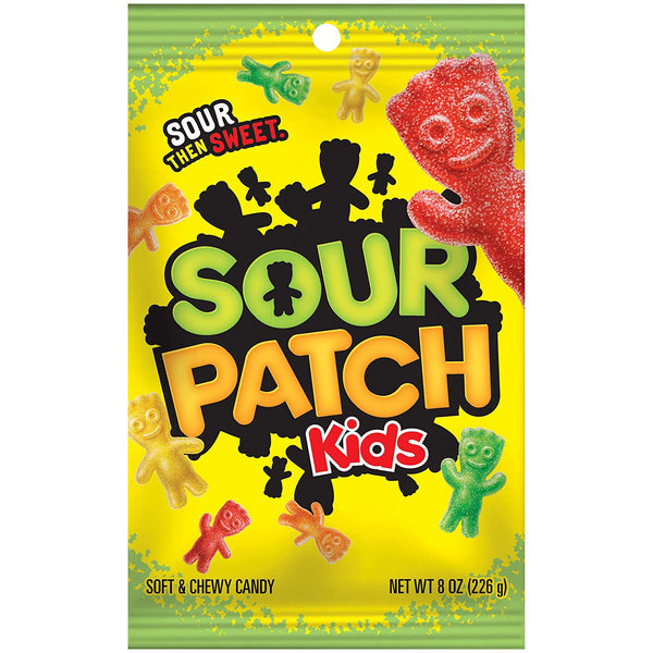 sour patch kids original peg bag 226g