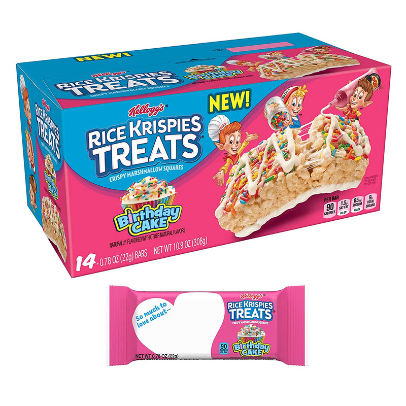 Kellogg's Rice Krispies Birthday Cake- SINGLE (22g)