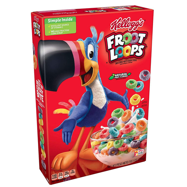 Kelloggs Froot Loops Cereal 345g
