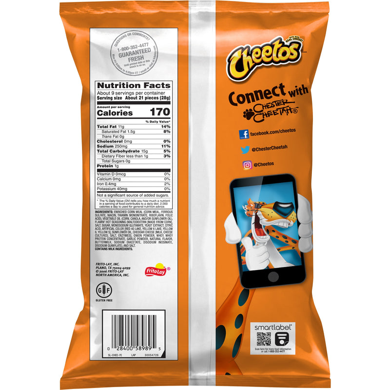Frito Lay Cheetos Crunchy Cheese (226g)