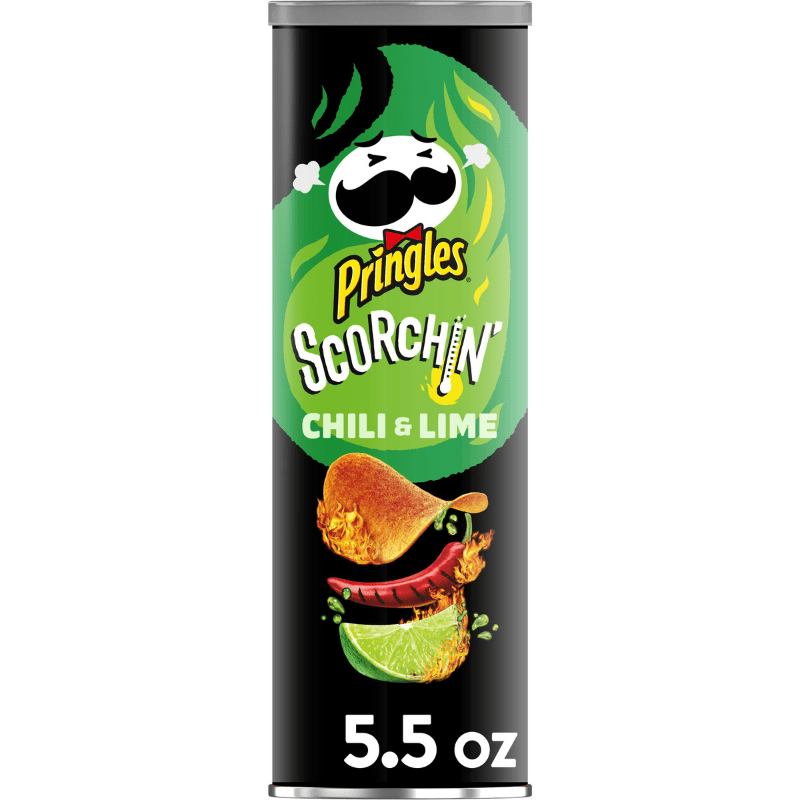 Pringles Scorchin Chilli & Lime (158g)
