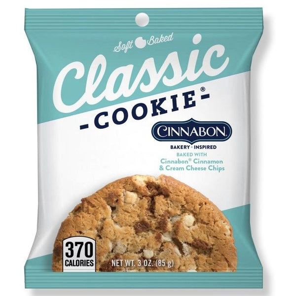 classic cookie soft baked cinnabon 85g