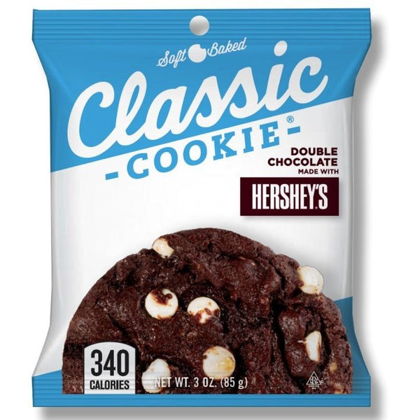 classic cookie soft baked double chocolate with hersheys