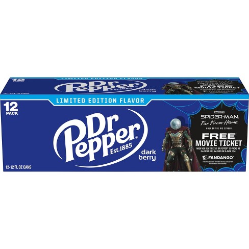 Dr Pepper Dark Berry Case- 12 Count