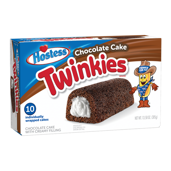 Hostess Chocolate Cake Twinkies 10 Count Box 385g
