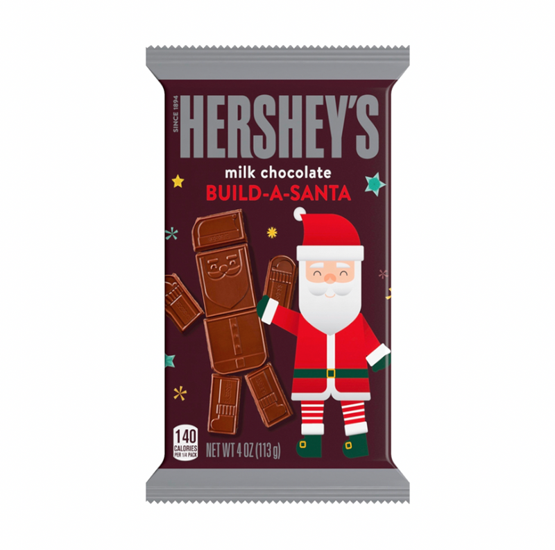 Hersheys milk chocolate build a snowman 113g