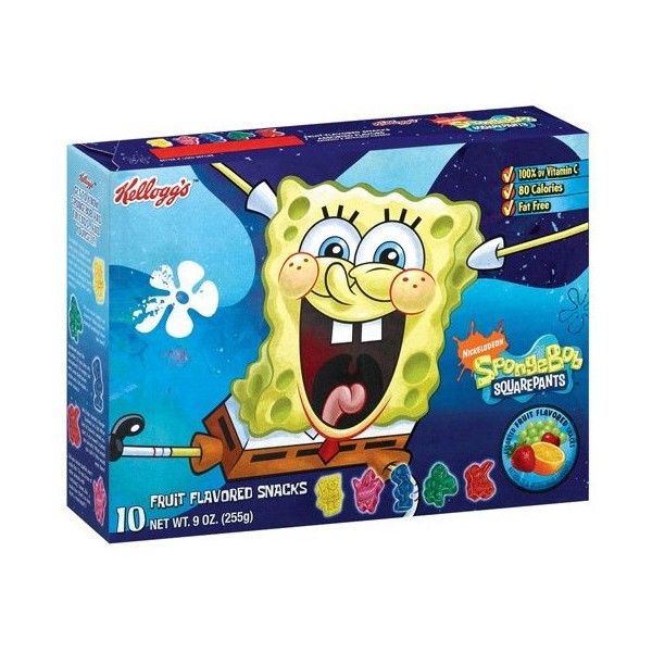 Betty Crocker Spongebob fruit snacks 226g