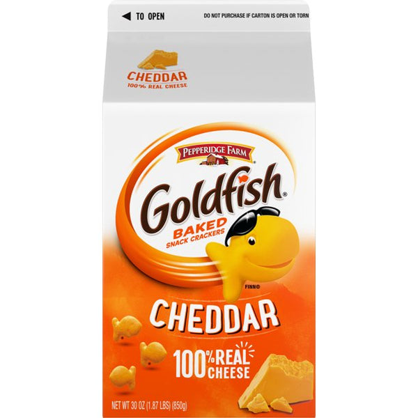Pepperidge Farm Goldfish Cheddar Crackers Carton (850g)