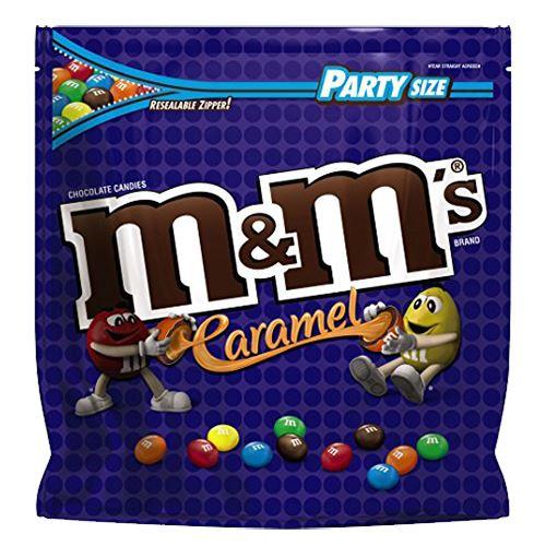 m and m caramel party size 1.1kg