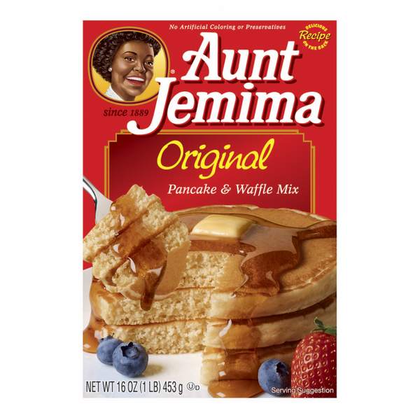 aunt jemima original pancake and waffle mix 453g