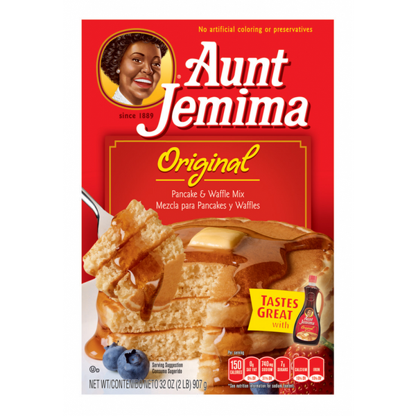 aunt jemima original pancake and waffle mix 907g