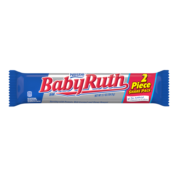 Nestle BabyRuth 2 Piece Bar (104.8g)