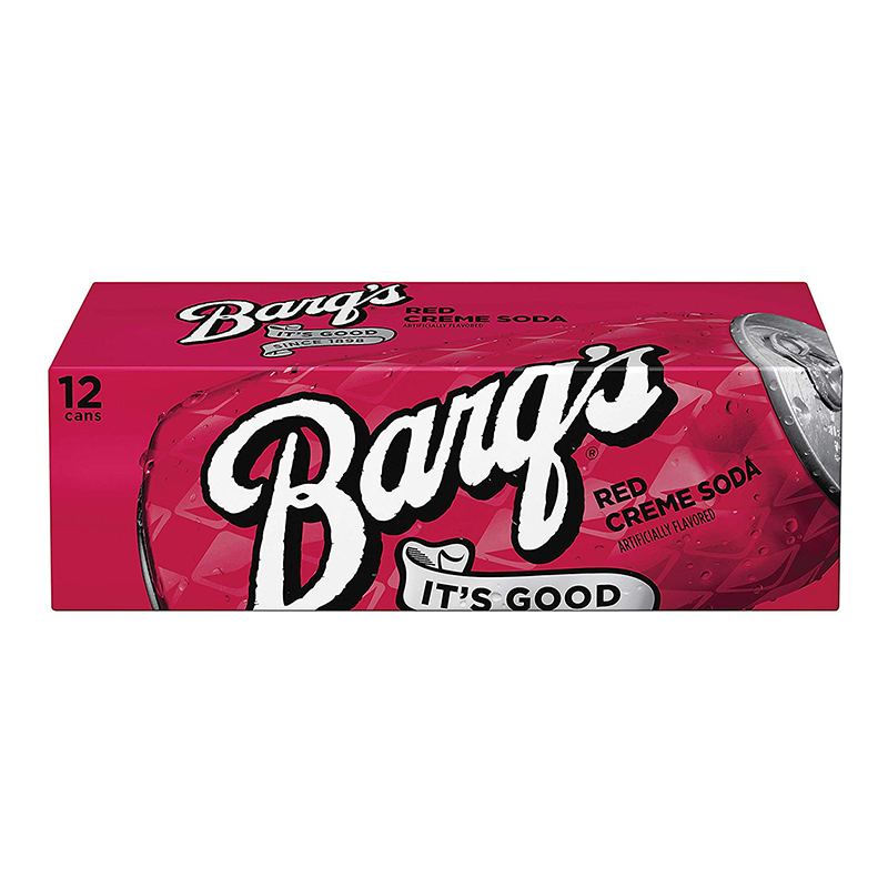 Barq's Red Crème Soda 12 Pack (12 x 355ml)