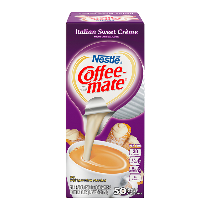Coffee Mate Italian Sweet Creme Coffee Creamer 50ct