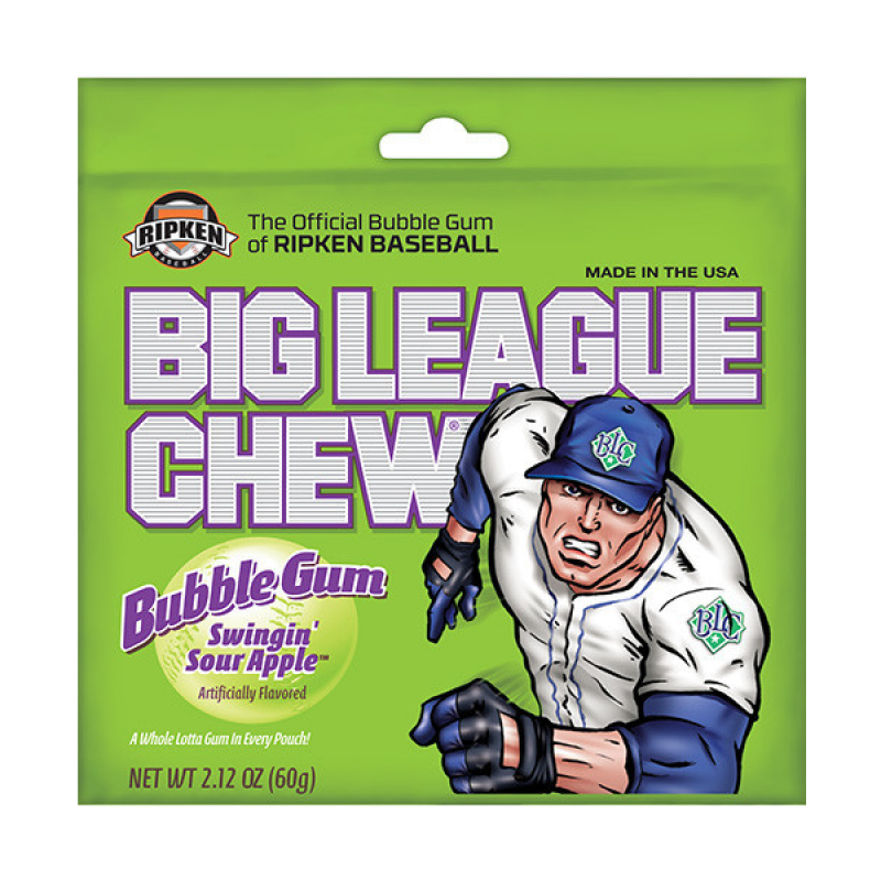 Big League Chew Sour Apple (60g)
