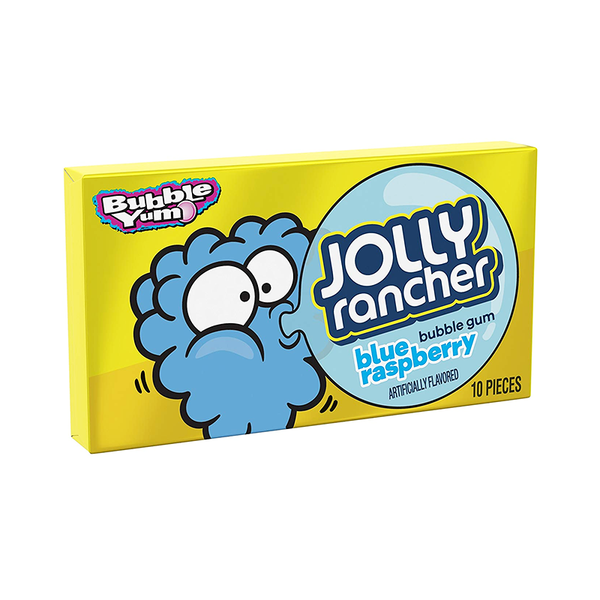 Bubble Yum Jolly Rancher Blue Raspberry Gum- 10 Piece (79g)