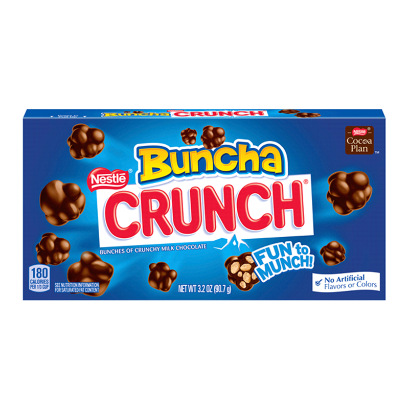 nestle buncha crunch theatre box 90.7g