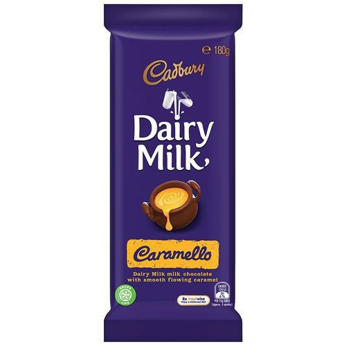 Dairy Milk Caramello Block (180g)