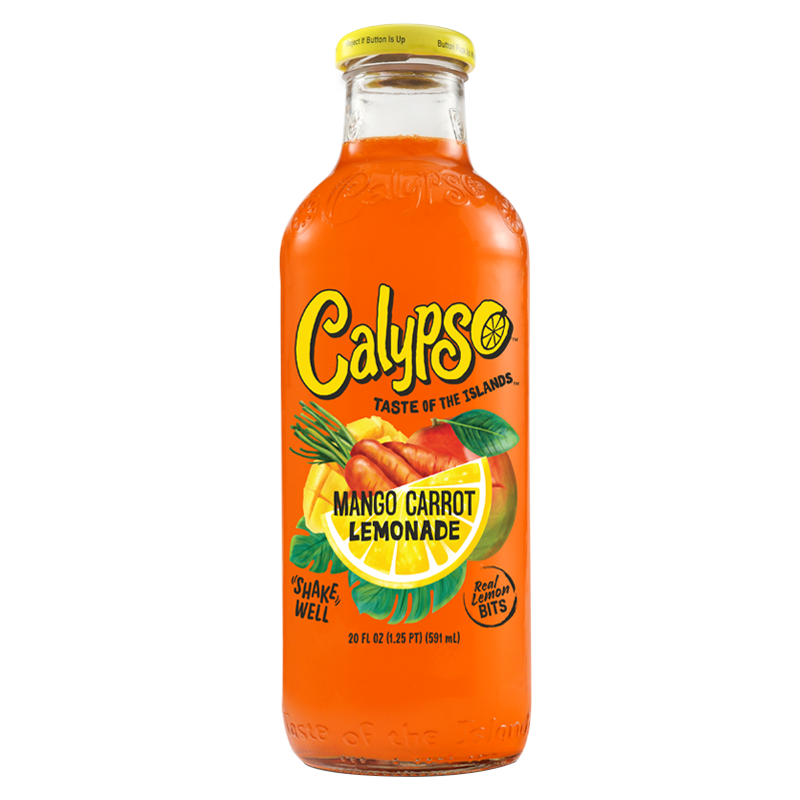 Calypso Mango Carrot Lemonade (473ml)