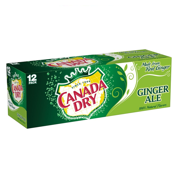 Canada Dry Ginger Ale- 12 Pack (12 x 355ml)